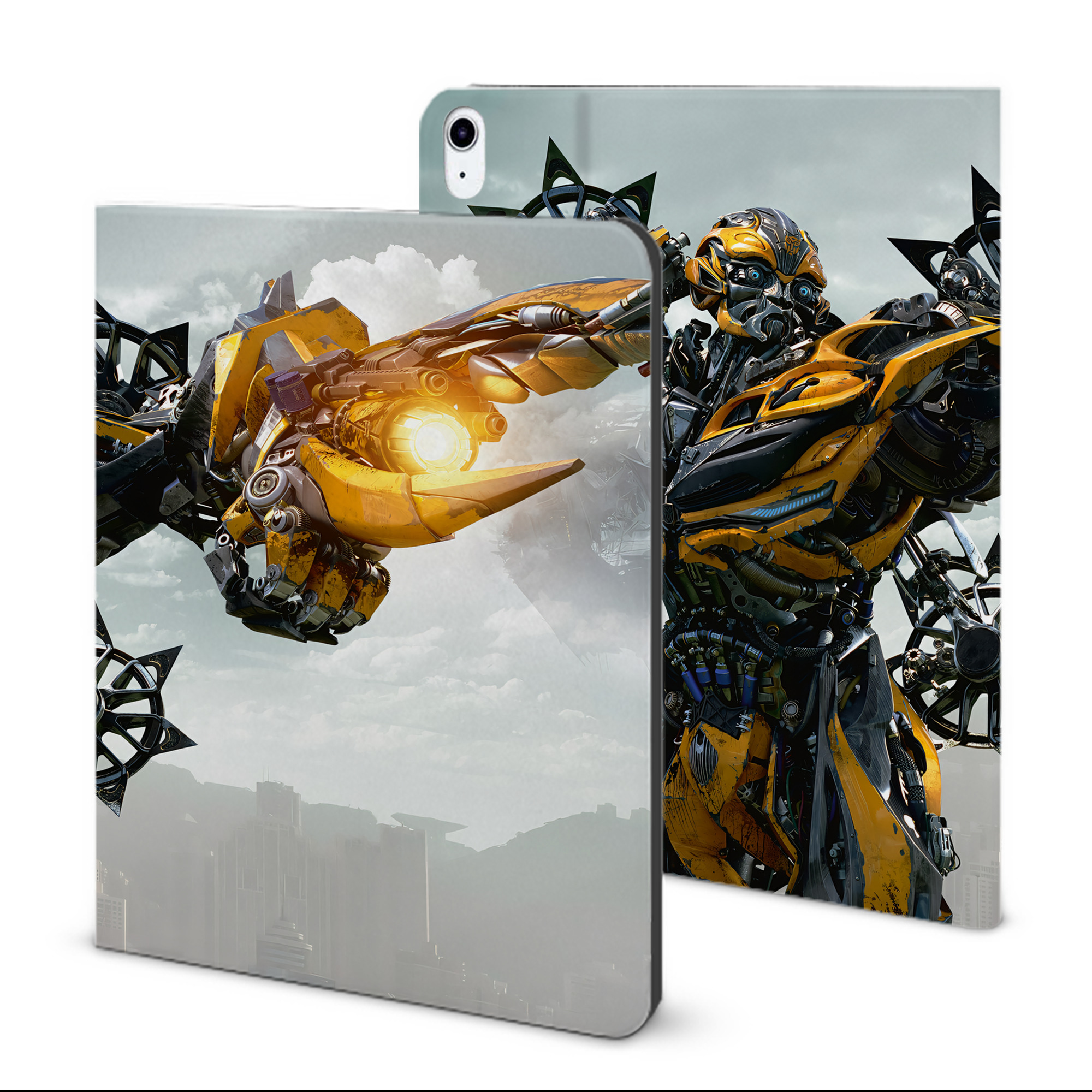 （画像用） Transformers トランスフォーマー IPad ケース ブック型 PUレザー TPU 耐衝撃 軽量 薄型 ペン収納なし 全面保護 IPad 各モデル対応